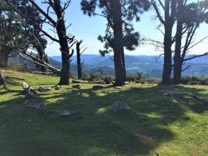 Cromlech sur le massif du Manddale